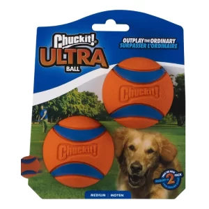 ChuckIt! Ultra Ball, Medium (Pack of 2)